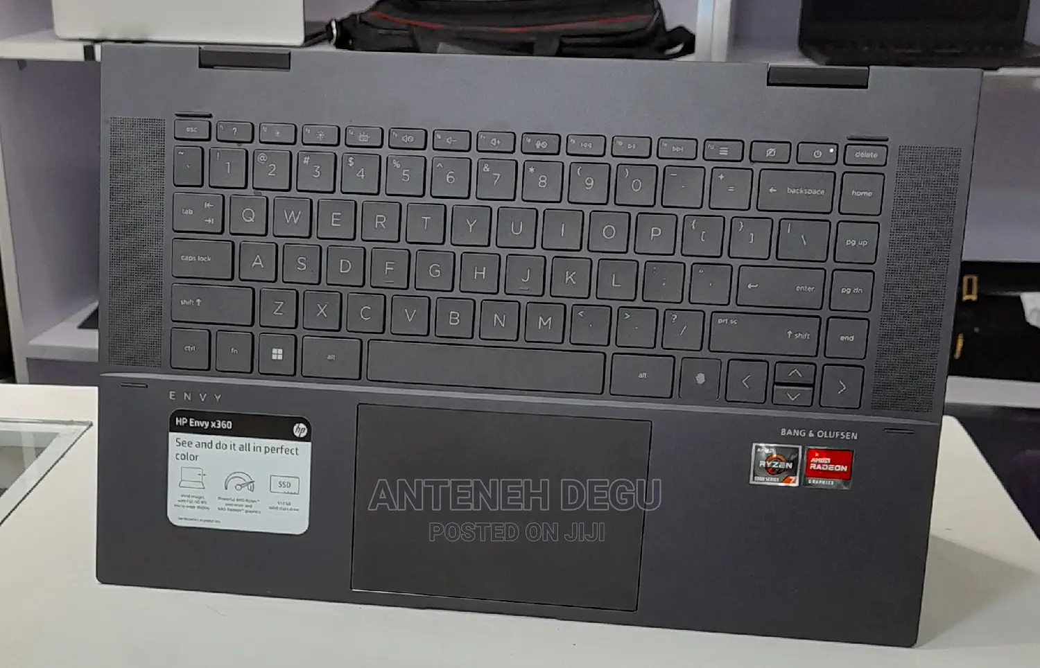 New Laptop HP Envy X360 16GB AMD Ryzen 7 SSD 512GB