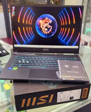 New Laptop MSI MSI Sword 15 8GB Intel Core I7 SSD 512GB