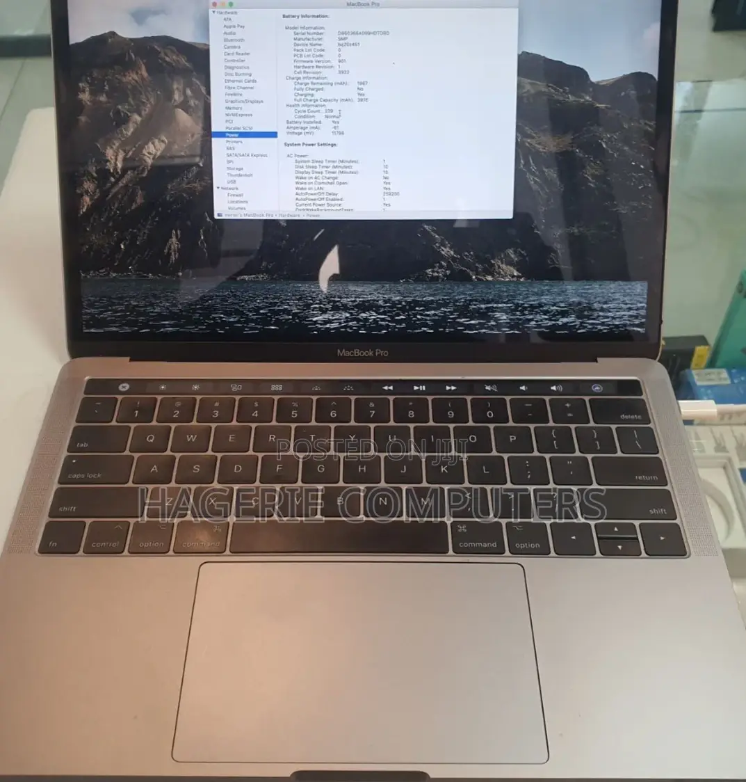 New Laptop Apple MacBook Pro 2016 8GB Intel Core I5 SSD 256GB