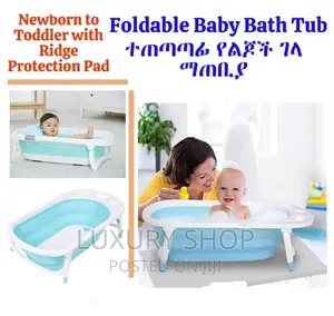 Foldable Baby Bathtub With Net