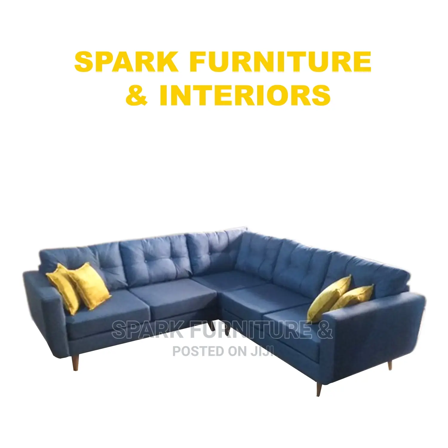 L Shape Sofa Model Sc-008 Bl