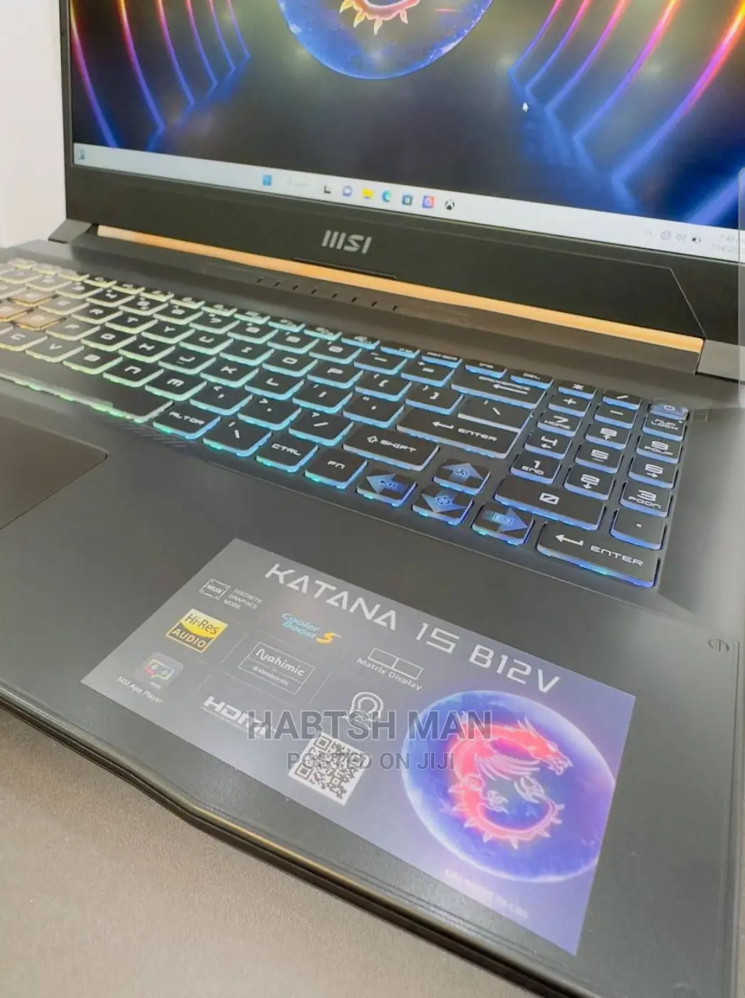 New Laptop MSI Katana GF66 16GB Intel Core I7 SSD 512GB