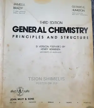 General Chemistry(Principles and Structure)