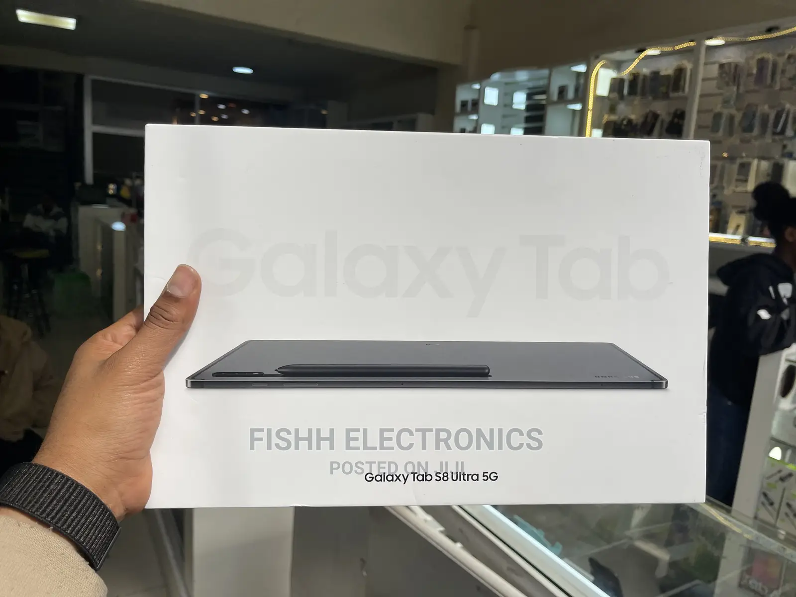 New Samsung Galaxy Tab S8 Ultra 256 GB Black