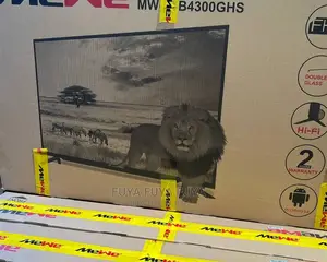 Mewe 43 Inchi Double Glass Smart 2025 Tv