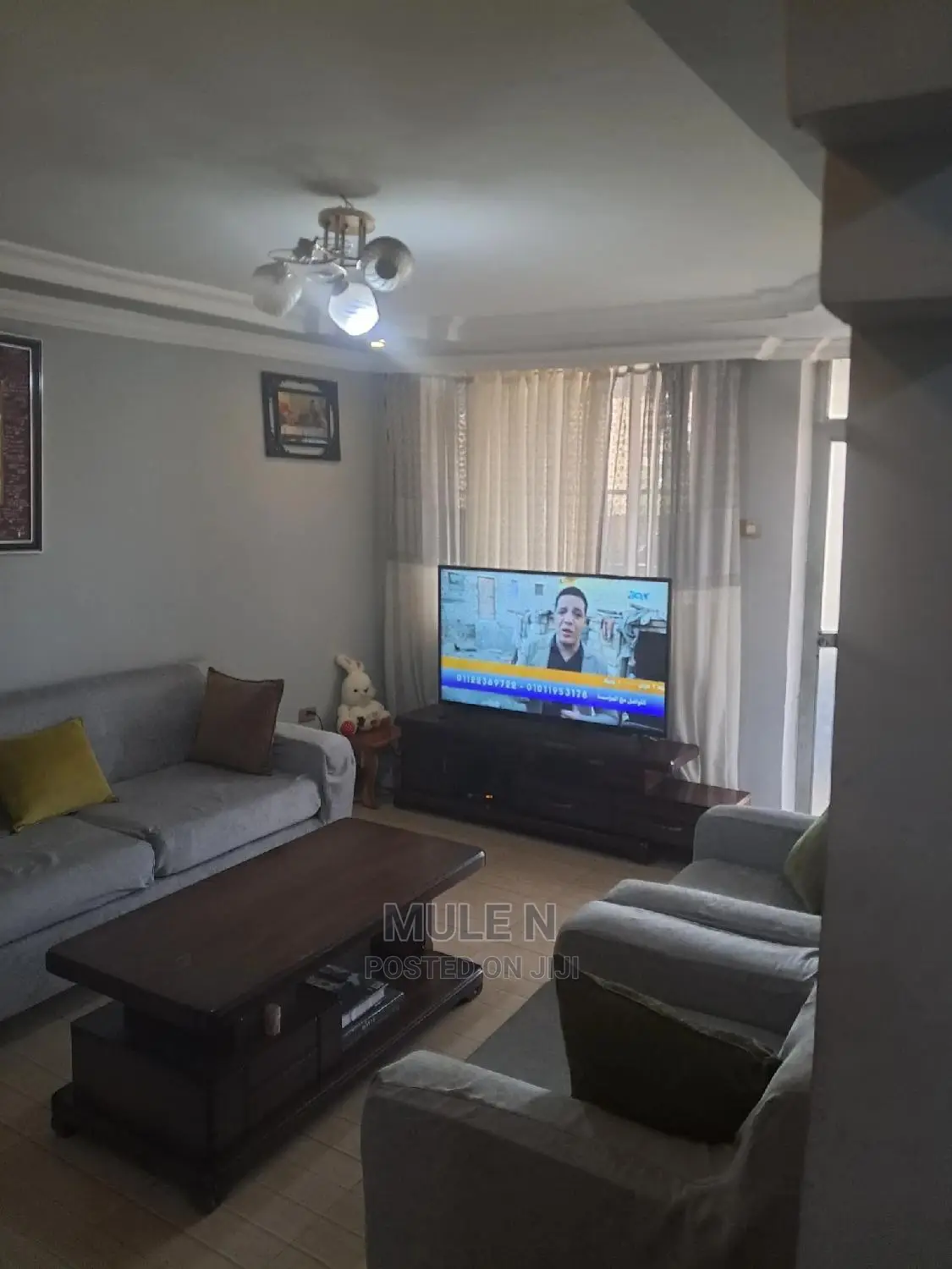 Furnished 3bdrm Condo in ኣባዶ ኮንደሚኒየም, Yeka for sale