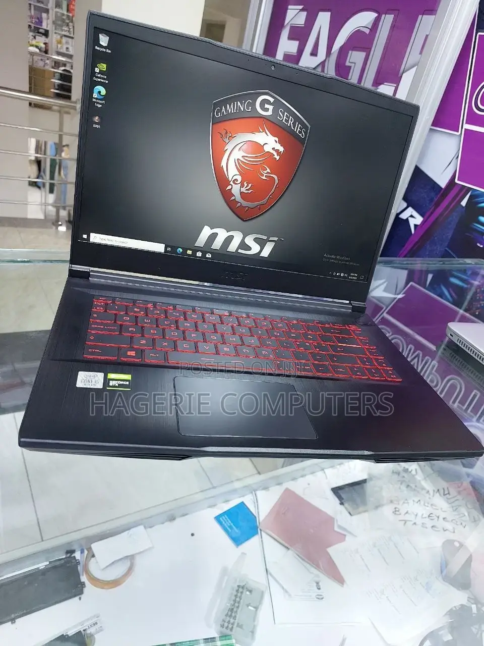 New Laptop MSI 16GB Intel Core i5 SSD 512GB