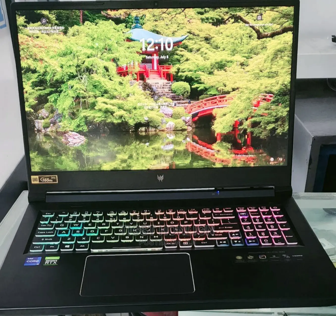 New Laptop Acer Predator Helios 300 16GB Intel Core I9 SSD 1T