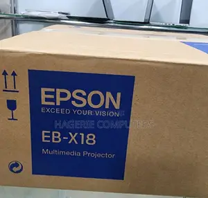 Brand New EPSON Projector With Box Manual, Bag, Remote