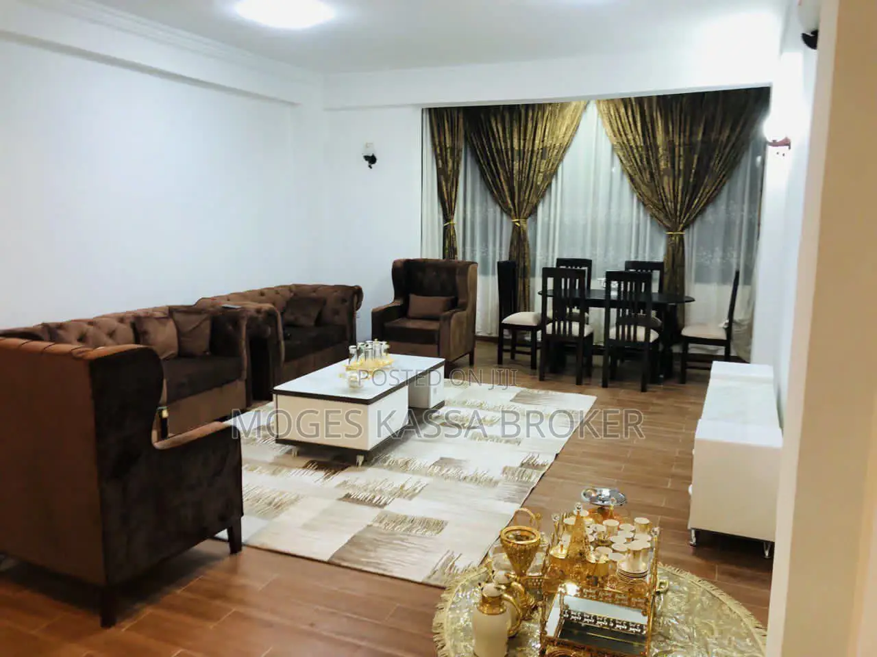 Furnished 4bdrm Apartment in ፊጋ ኖህ እሪል እስቴት ጽድት, Yeka for sale