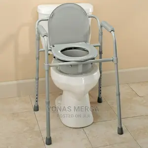 Folding Commode,Portable Toilet and Bedside Commode Chair