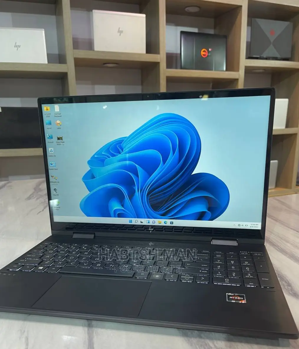 New Laptop HP Envy X360 8GB AMD Ryzen 7 SSD 512GB
