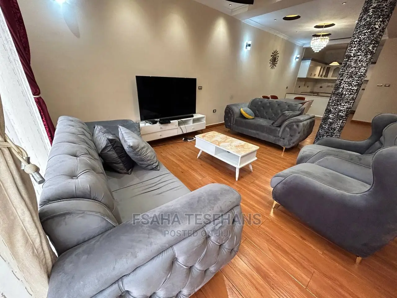 Furnished 2bdrm Apartment in Apartment For Guest, Yeka for rent