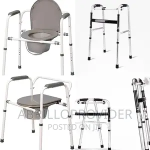 Commode Chair and Walker