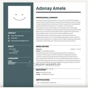 Cv Apply for Work
