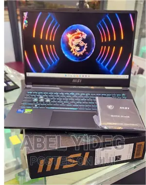 New Laptop MSI 8GB Intel Core I7 SSD 512GB