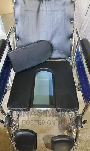 Wheelchair With Double Cross Bar for Stronger Reinforcement