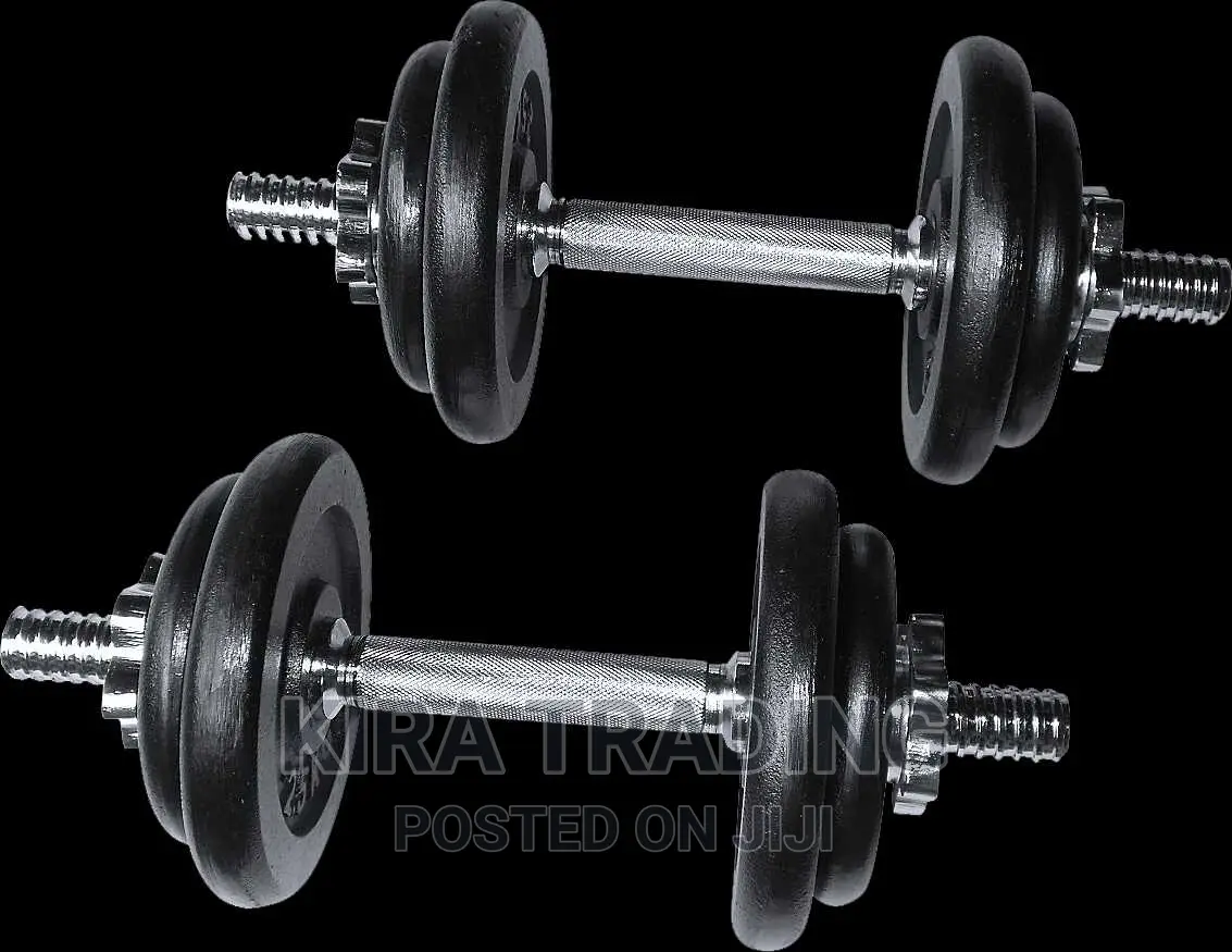 Cast Iron Dumbbell and Barbell