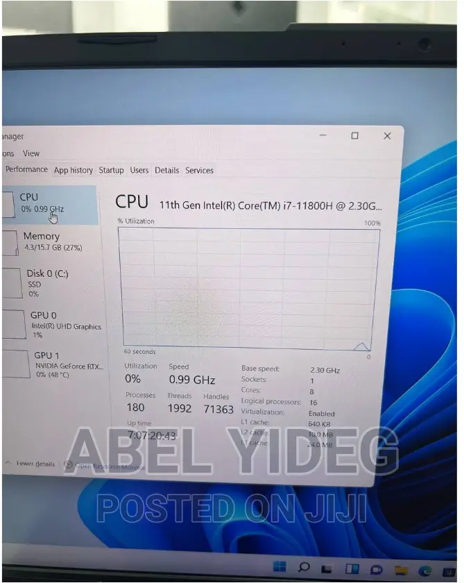 New Laptop Asus TUF Gaming A15 16GB Intel Core I7 SSD 512GB