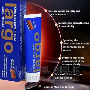 Largo Cream ላርጎ ክሬም የስንፈተ ወሲብ መፍትሔ