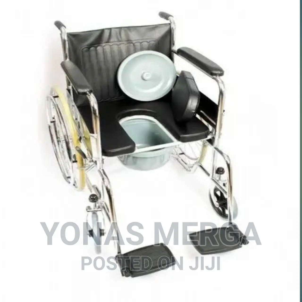 Medical Commode Folding Wheelchair,Automation Grade:Manual