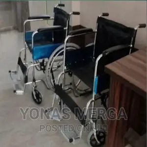 Black 350lbs Steel Foldable Manual Wheelchair