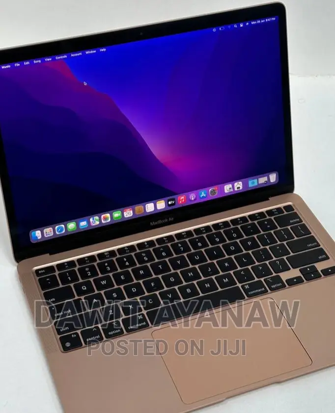 New Laptop Apple MacBook Air 2020 M1 8GB Apple M1 SSD 256GB