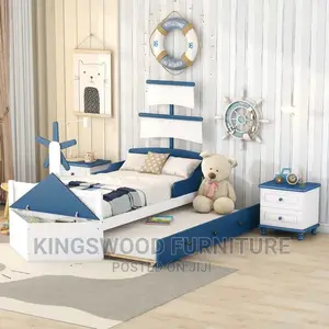 100cm Boat Platform Kids Bed P30 C1095