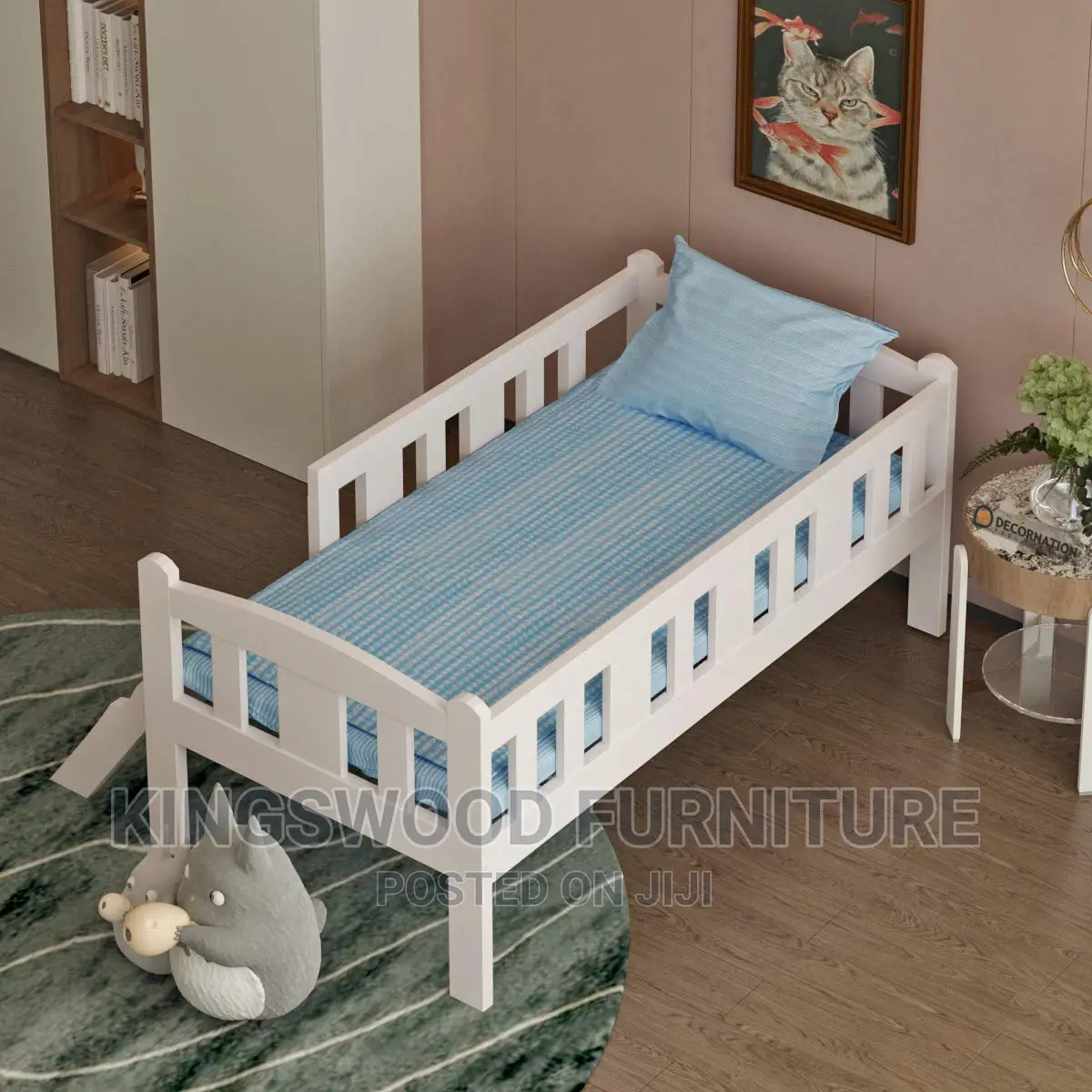 100cmx160cm Kids Bed With Ladder P30 C1039