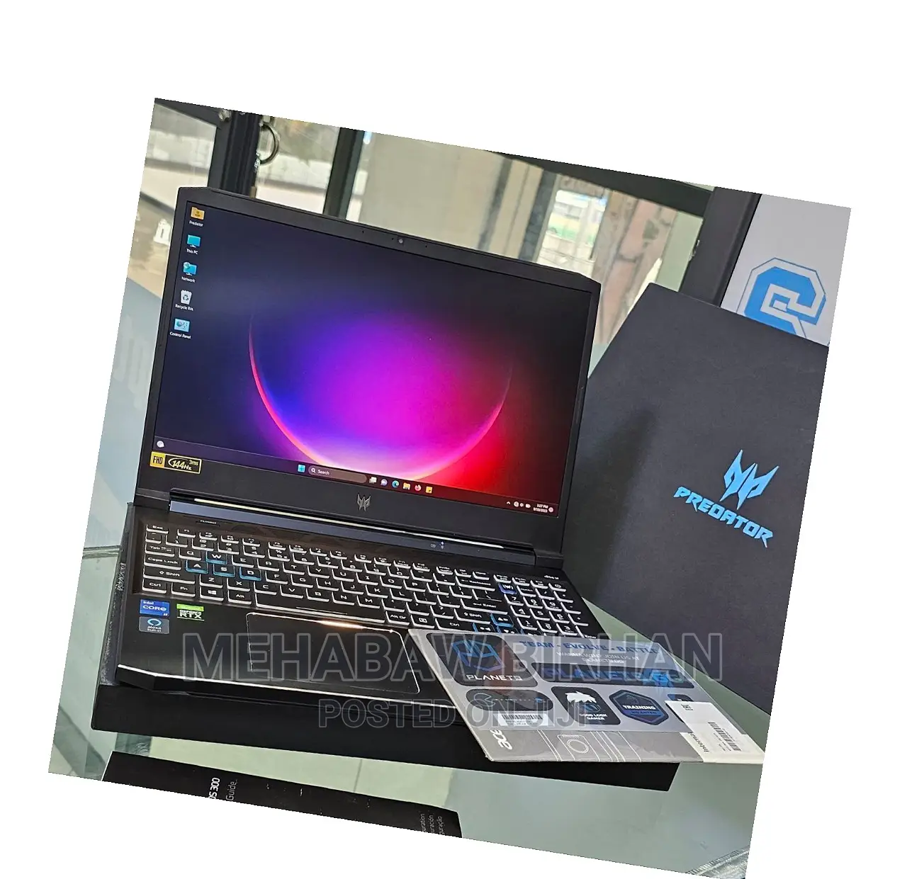 New Laptop Acer Predator Helios 300 16GB Intel Core I7 SSD 512GB