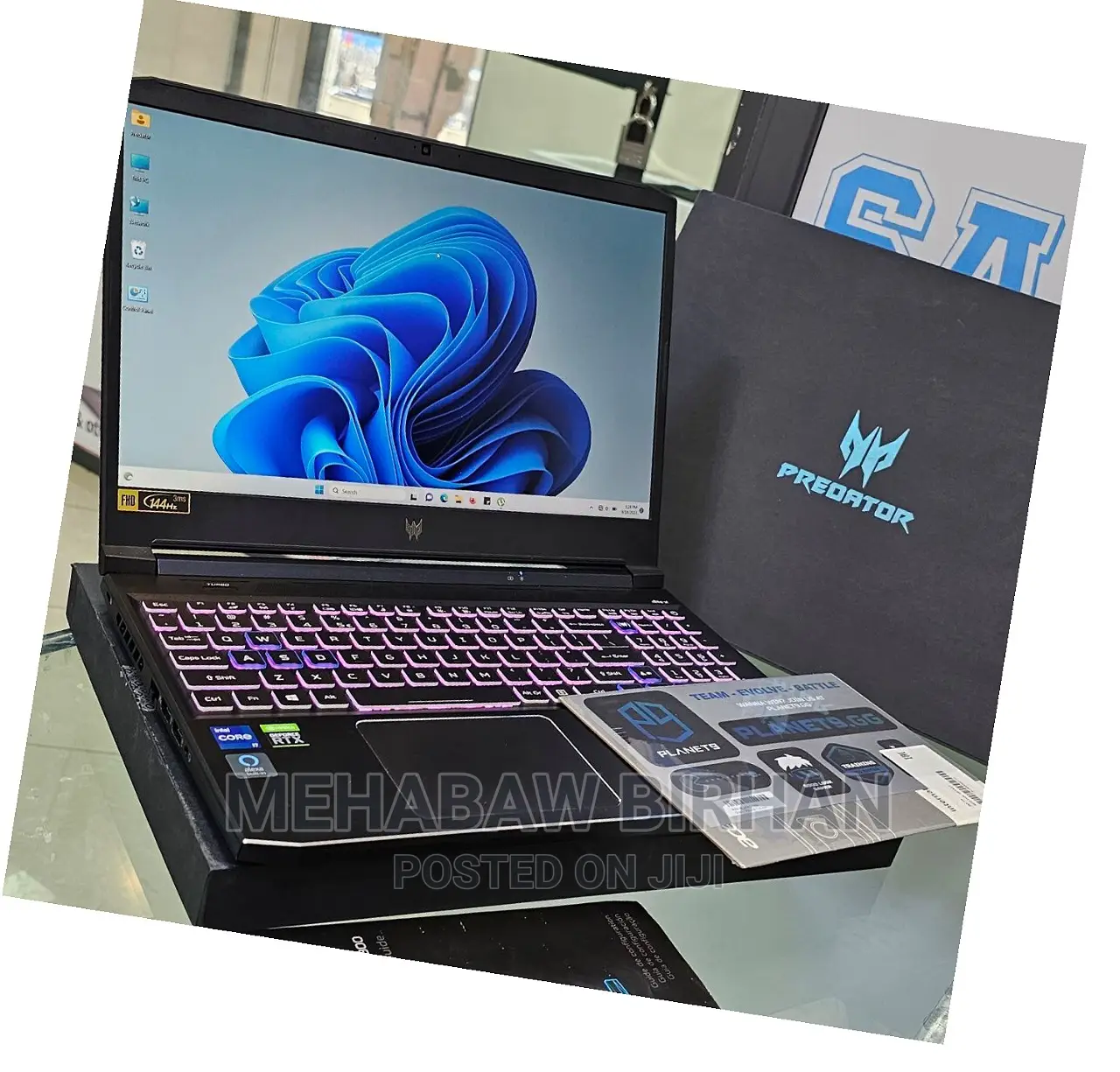New Laptop Acer Predator Helios 300 16GB Intel Core I7 SSD 512GB