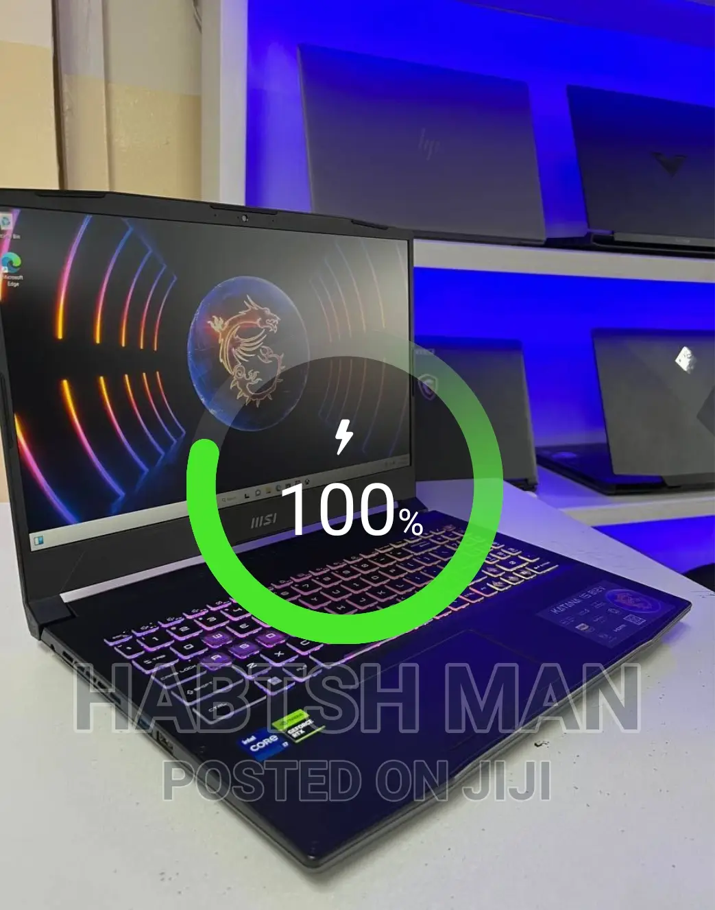 New Laptop MSI MSI Sword 15 8GB Intel Core I7 SSD 1T