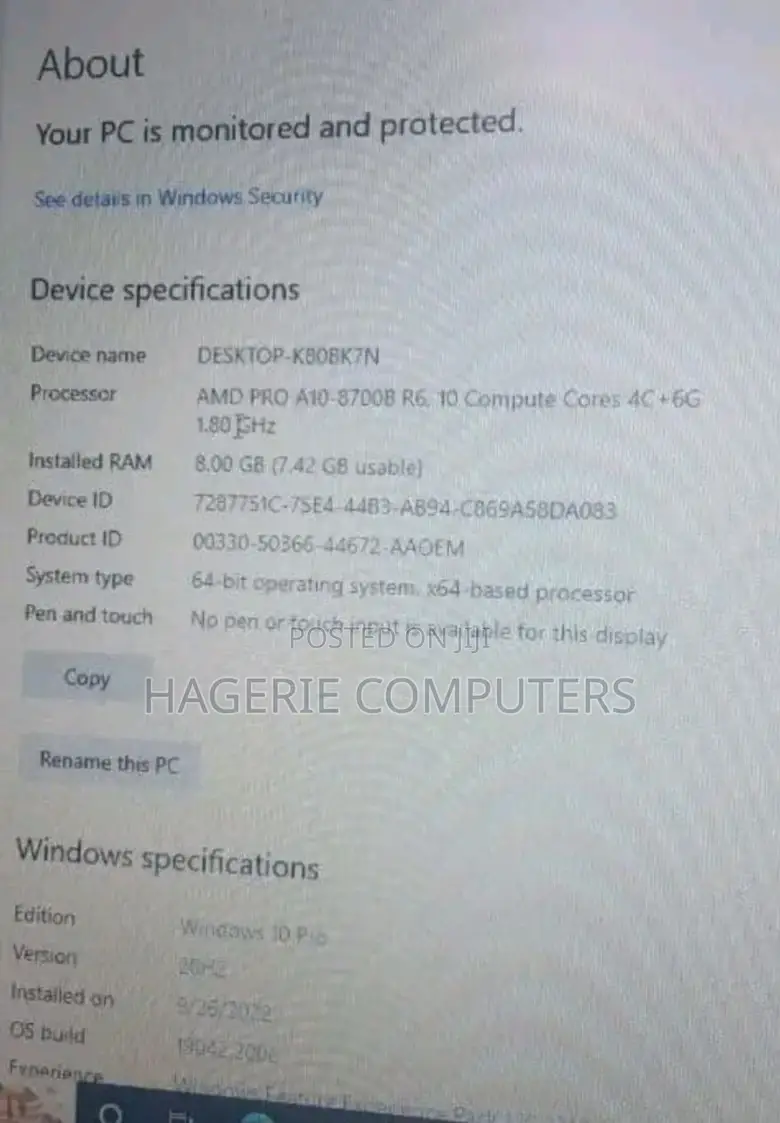 New Laptop HP EliteBook 840 8GB AMD A10 HDD 1T