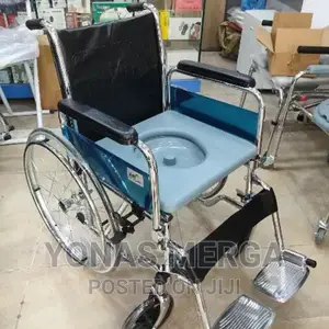 Commode Plastic Commode Seat With Pot.Cushioned Top Cover