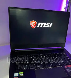 New Laptop MSI 32GB Intel Core I7 SSD 512GB