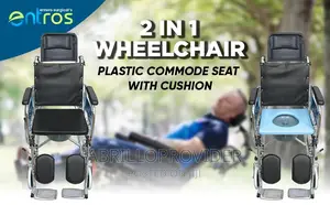 2 in 1 Wheelchair Patients Wheelchair/ #Commode/#Toilet