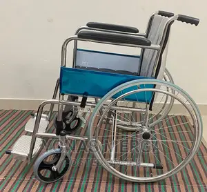 130 Kg Manual Patient Wheelchair, 4, Seat Height: 19 Inch
