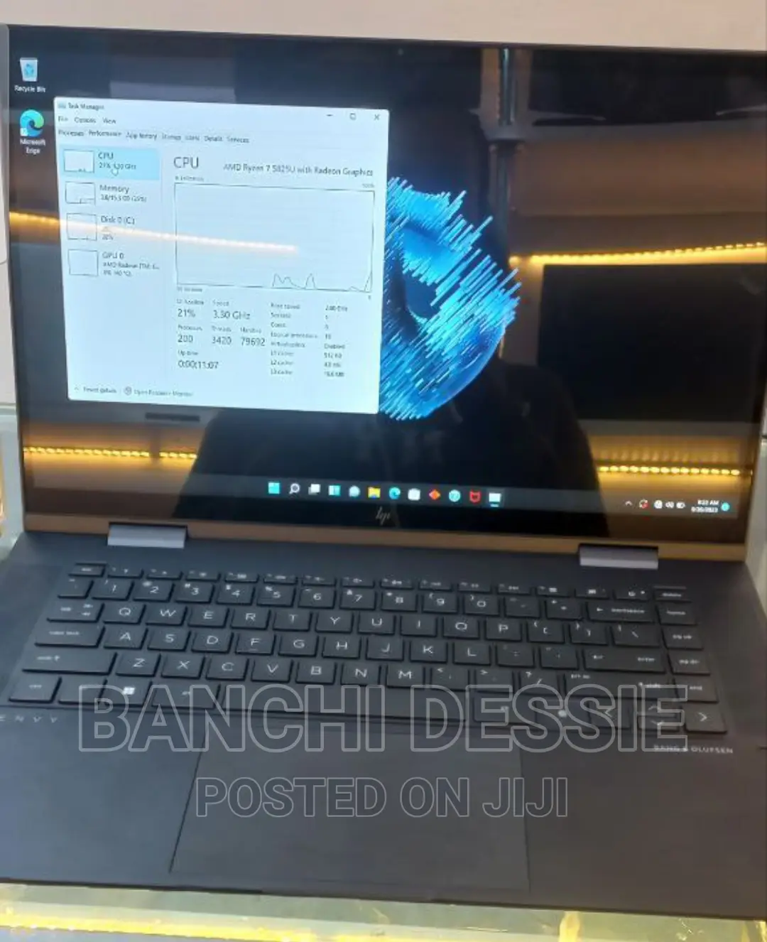 New Laptop HP Envy X360 16GB Intel Core I7 SSD 512GB