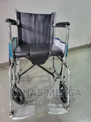 Wheelchair Shower Cum Commode Provides High Strength