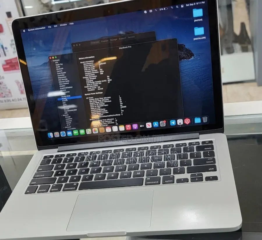 New Laptop Apple MacBook Pro 2013 8GB Intel Core I5 SSD 128GB