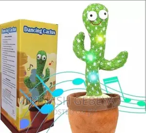 Rechargeable Dancing Cactus Toy