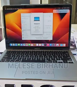 New Laptop Apple MacBook Air 2020 M1 8GB Intel Core I7 SSD 256GB