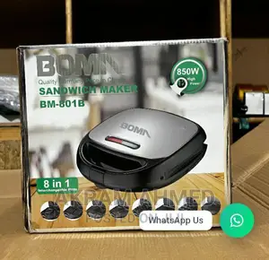 Boma 8-in-1 Multi Sandwich Maker