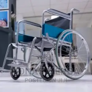 Wheelchair Silver Hospital Use Fix Wheel Chair
