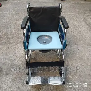 Chrome Commode Wheel Chair, Type of Wheelchairs: Manualwheel
