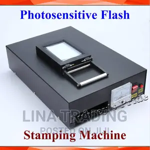Photo Sensetive Flash Stamp Machine