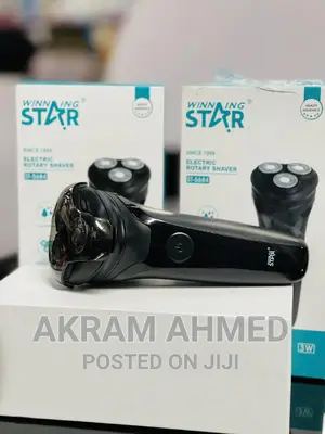 WINNING STAR 3-Blade Rechargeable Electric Shaver