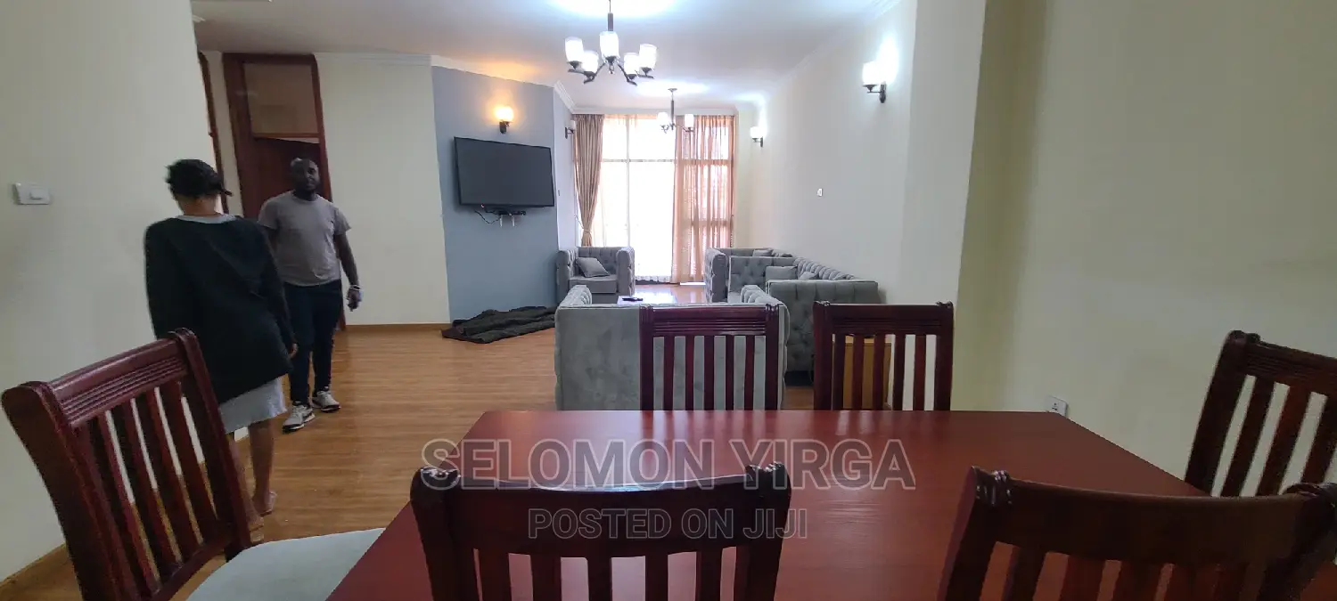 Furnished 3bdrm Apartment in አድስ አበባ, Kirkos for rent