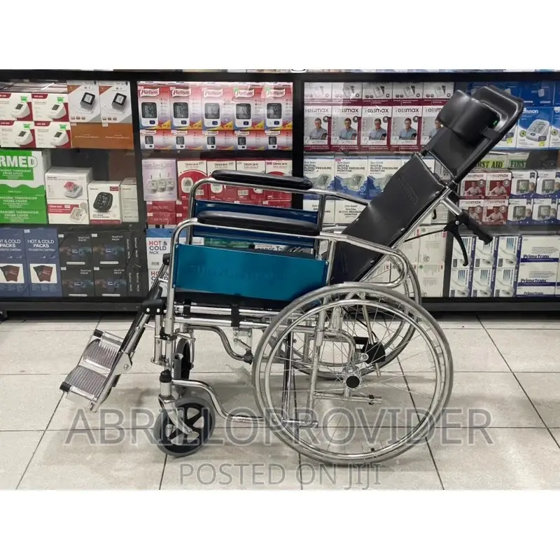 Karma Wheelchair Rainbow 8 Reclining Commode Wheelchair