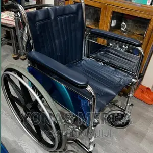 #ዊልቼር/ Economy Steel /Wheelchair/ With Mag /Wheels/